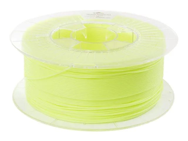 Spectrum Filaments Fluo Yellow, RAL 1026 - 1 kg - Premium-PLA-Filament (3D)