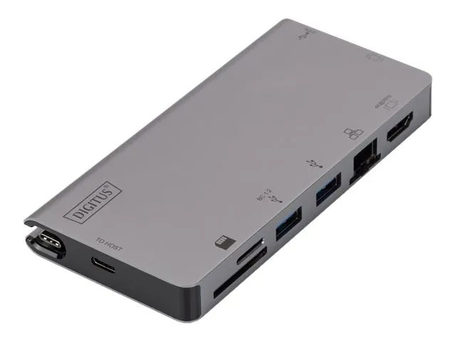 DIGITUS DA-70877 - Dockingstation - USB-C - VGA, HDMI