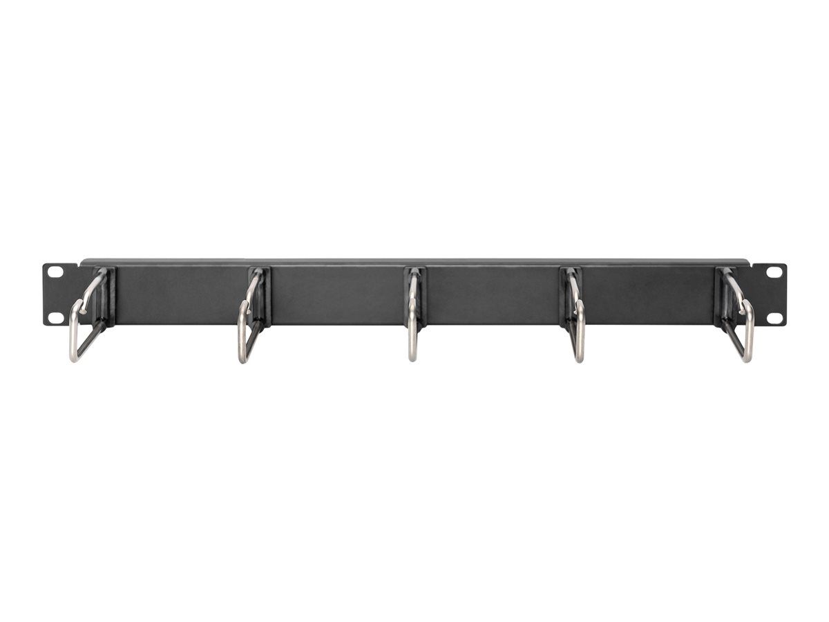 DIGITUS Kabelrangierpanel mit Stahlbügeln für 482,6 mm (19")-Schränke, 1HE