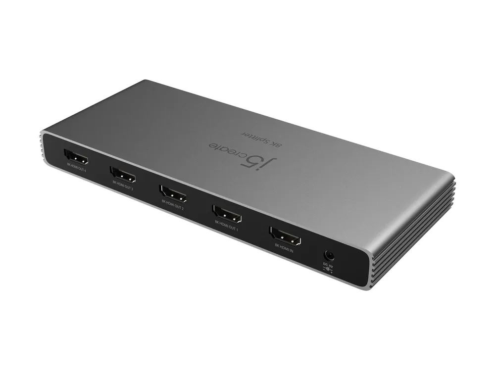 j5create JDSH814 - Video-/Audio-Splitter - 8K