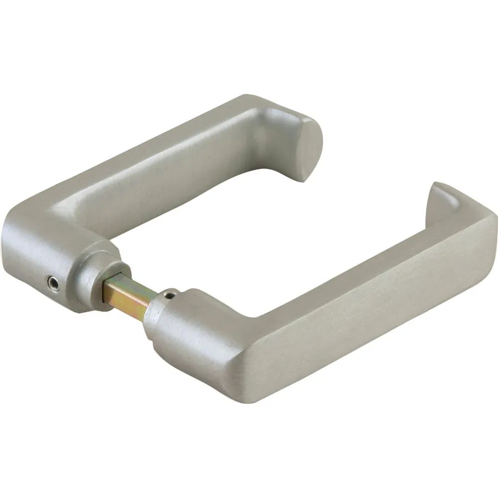 DORMA-Glas Drückerpaar 10.314, 8 mm, Edelstahl-Effekt