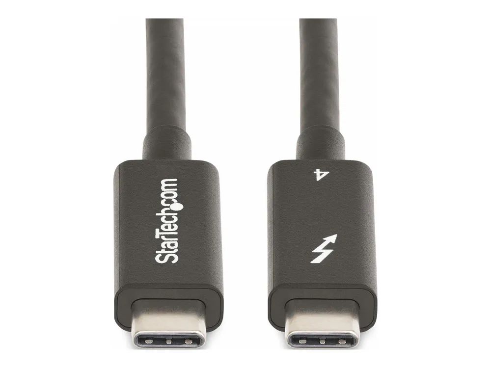StarTech.com 2 m Aktives Thunderbolt 4 Kabel, 40 Gbit/s, 100W PD, USB4 - USB-Kabel - 24 pin USB-C (M)