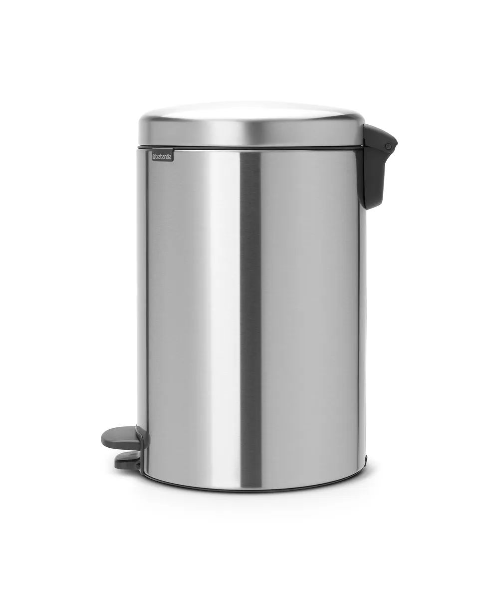 Brabantia NewIcon Treteimer, 20L - Matt Steel