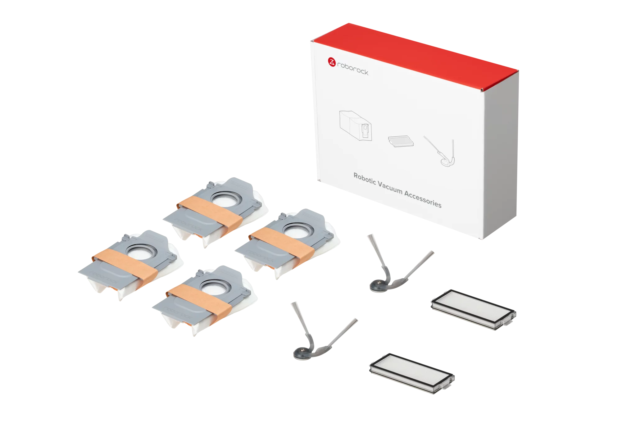 Roborock Roboter Staubsauger accessorie kit Z70 2xfilter 4xdust bag.