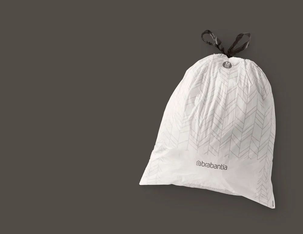 Brabantia PerfectFit Müllbeutel M, 60L - White