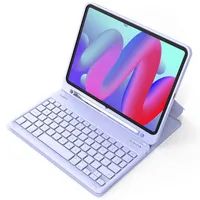 Inateck Keyboard iPad 11" Air 4/5Gen Com. QWERTZ purple - Tastatur - QWERTZ