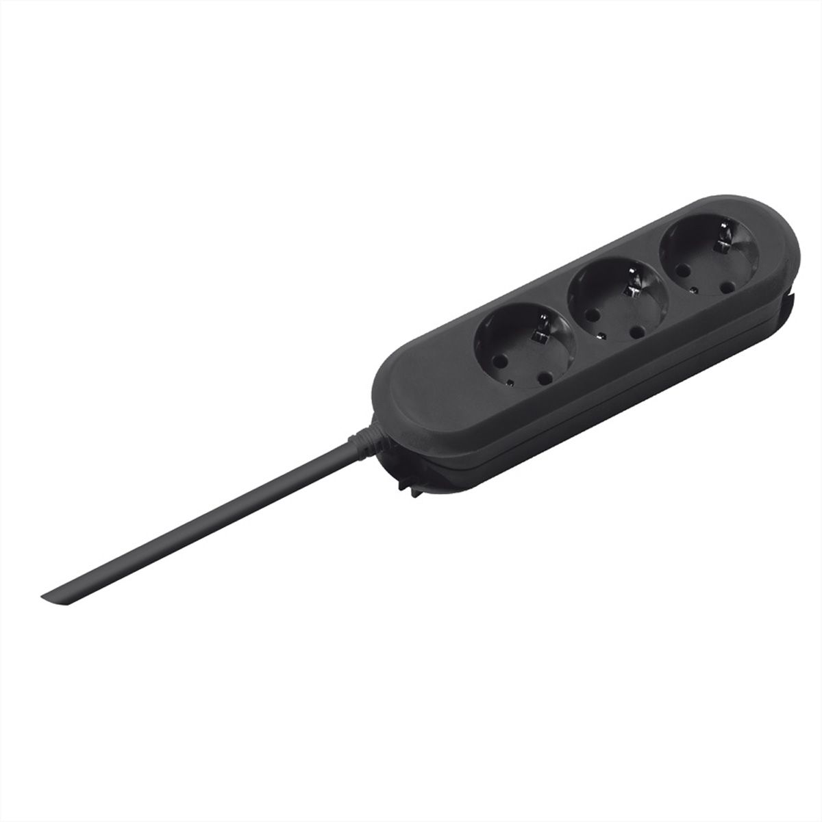 Bachmann SMART - Steckdosenleiste - Wechselstrom 250 V - 3680 Watt - Eingabe, Eingang CEE 7/4 - Ausgangsanschlüsse: 3 (power CEE 7/3)