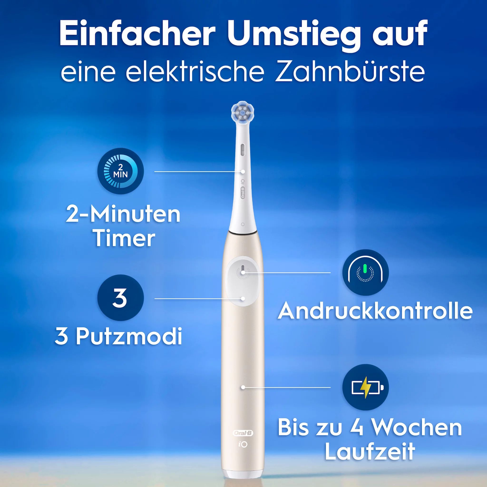 Oral-B iO Series 2, mit Reiseetui Calm Pink