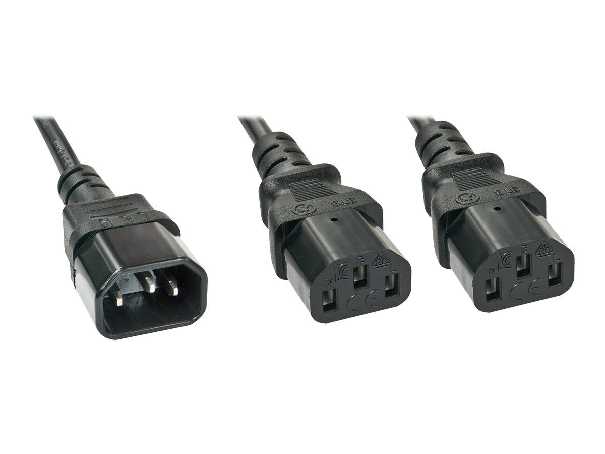 Lindy Netz-Splitter - IEC 60320 C14 zu power IEC 60320 C13