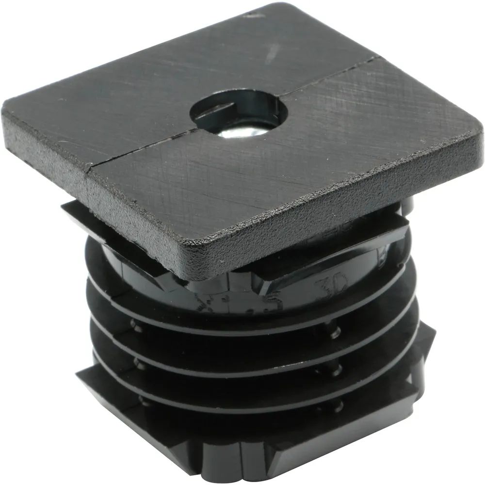 Plasticmetall Ges.m.b.H. Lamellenstopfen mit Gewindeloch M10 40 x 40 mm schwarz