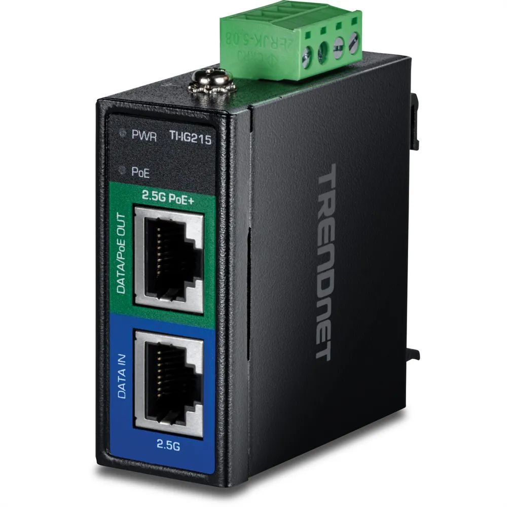 TRENDnet TI-IG215 - Version 1 - Power Injector (DIN-Schienenmontage möglich)