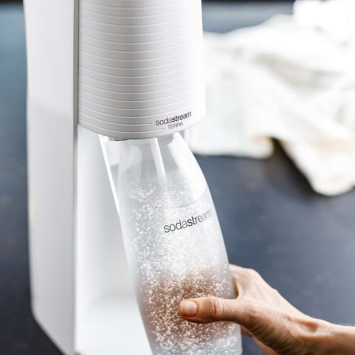SodaStream Terra Wassersprudler Vorteilspack, Weiß