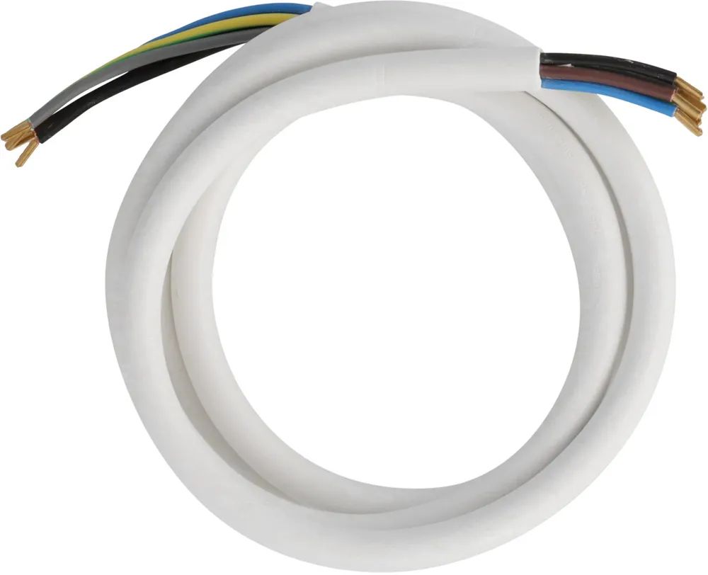 Hugo Brennenstuhl GmbH & Co. KG Herdanschlussleitung 2m H05VV-F 5G2.5 weiss