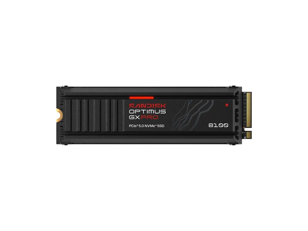 SanDisk Interne SSD "Optimus™ GX PRO 8100" mit Kühlkörper, 2TB