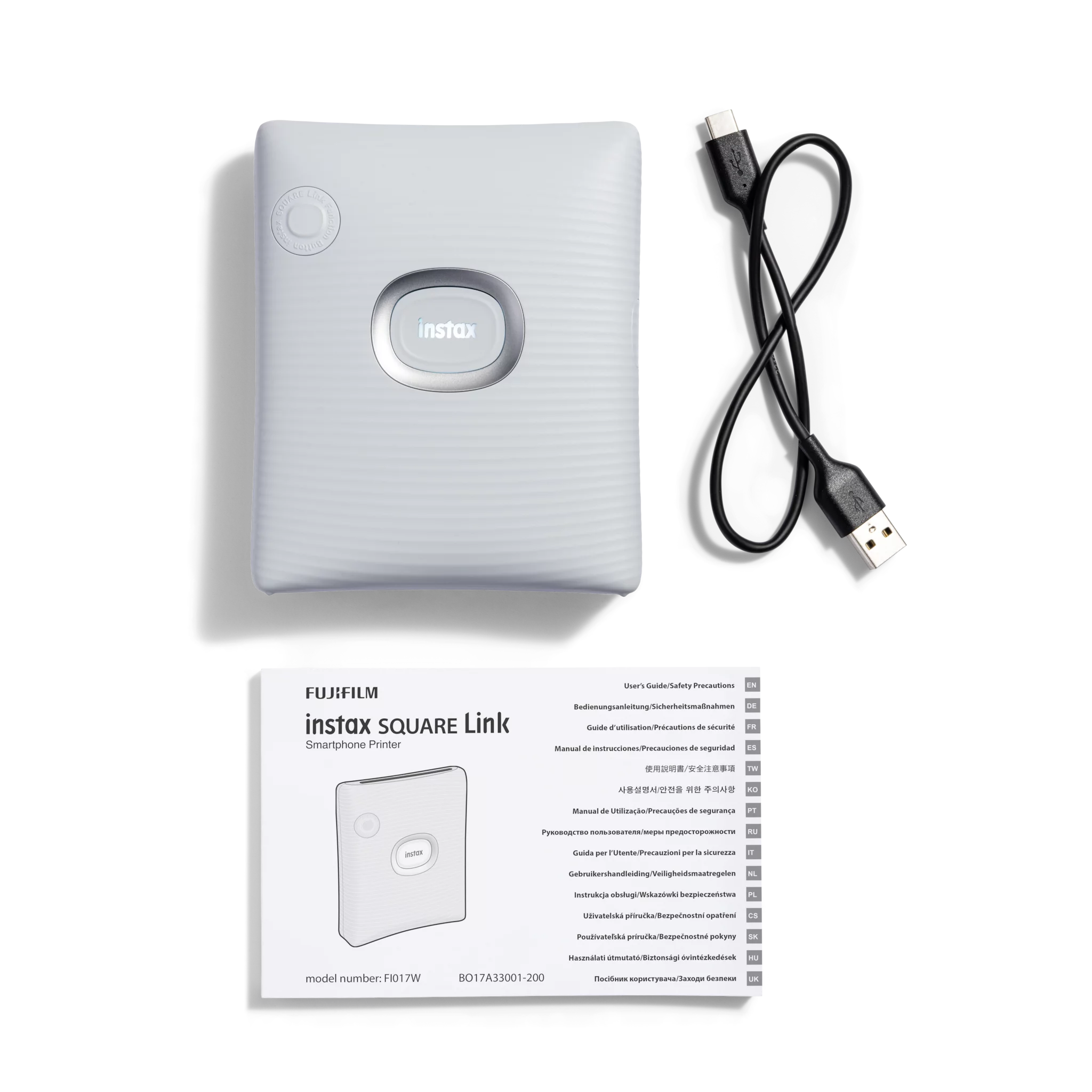 INSTAX SQ LINK WHITE EX D