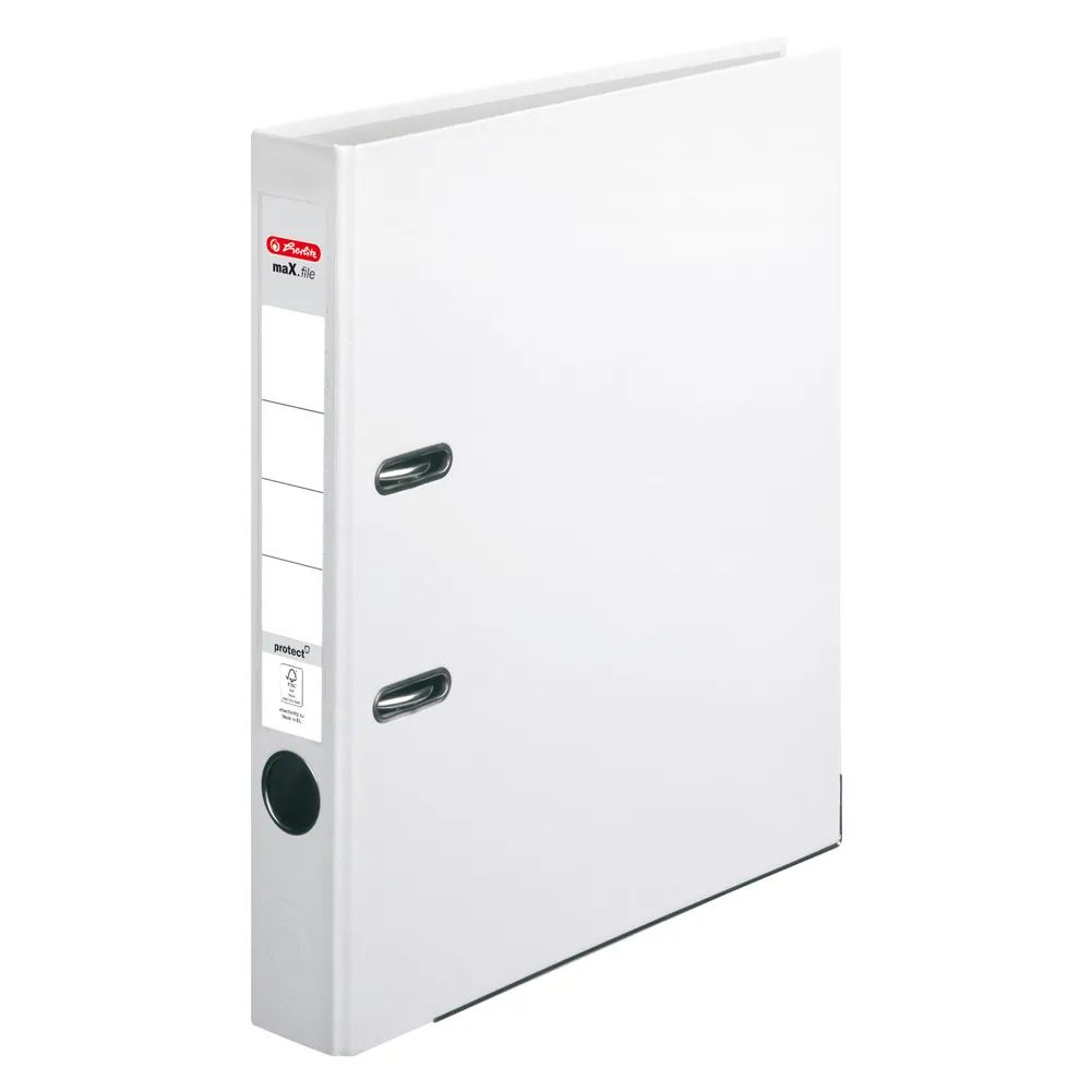 herlitz Ordner maX.file protect A4 5cm weiß
