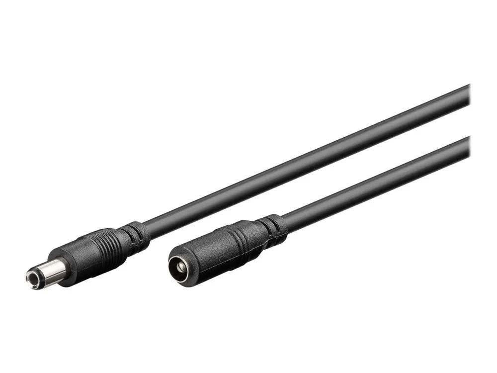 MicroConnect Spannungsversorgungs-Verlängerungskabel - Gleichstromstecker 5,5 x 2,5 mm (M)