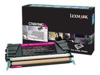 Lexmark Hohe Ergiebigkeit - Magenta - Original