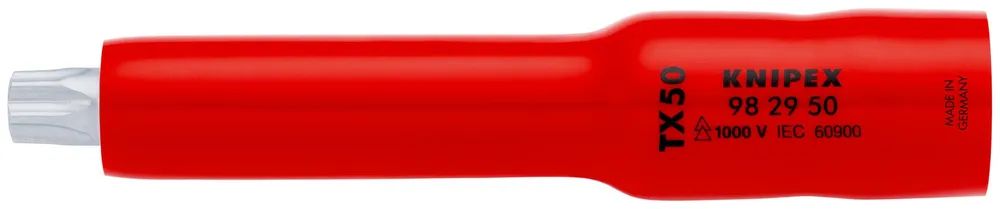 KNIPEX Steckschlüsseleinsatz 3/8" für TX50 117 mm