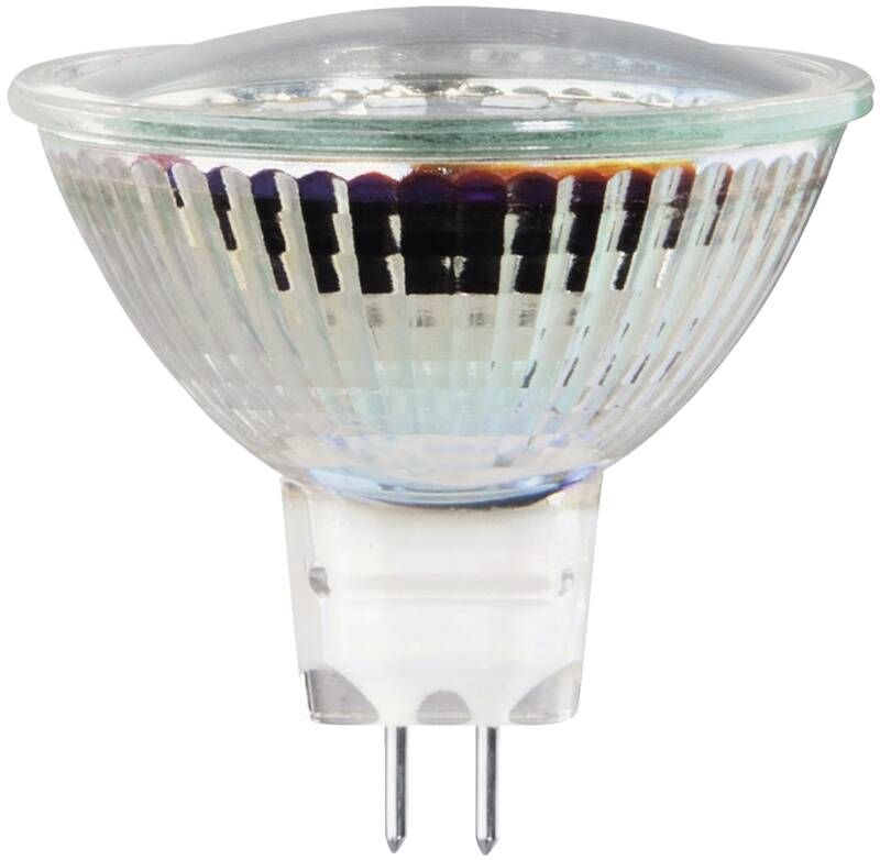 Xavax LED-Lampe, GU5.3, 450lm ersetzt 40W, Reflektorlampe MR16, Warmweiß, Glas