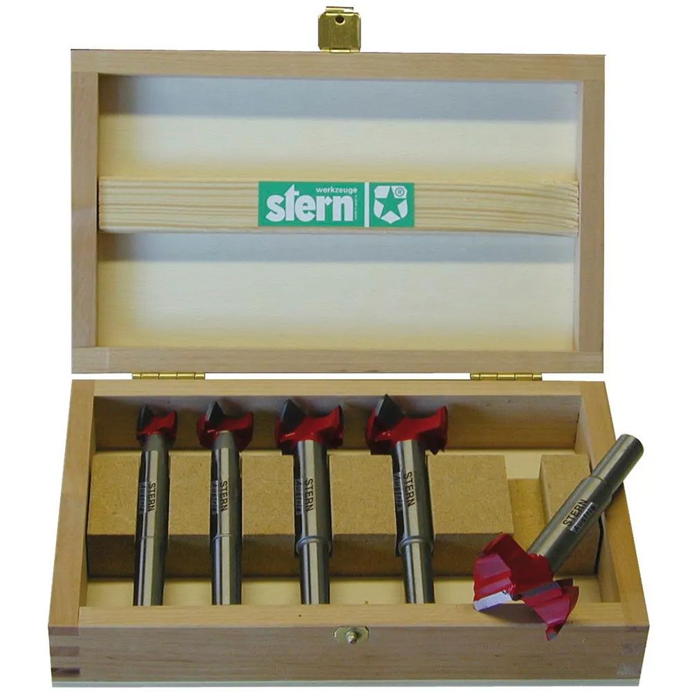 STERN Kunstbohrer Kassette HM Bohrer ø 15 - 35 mm 5- teilig