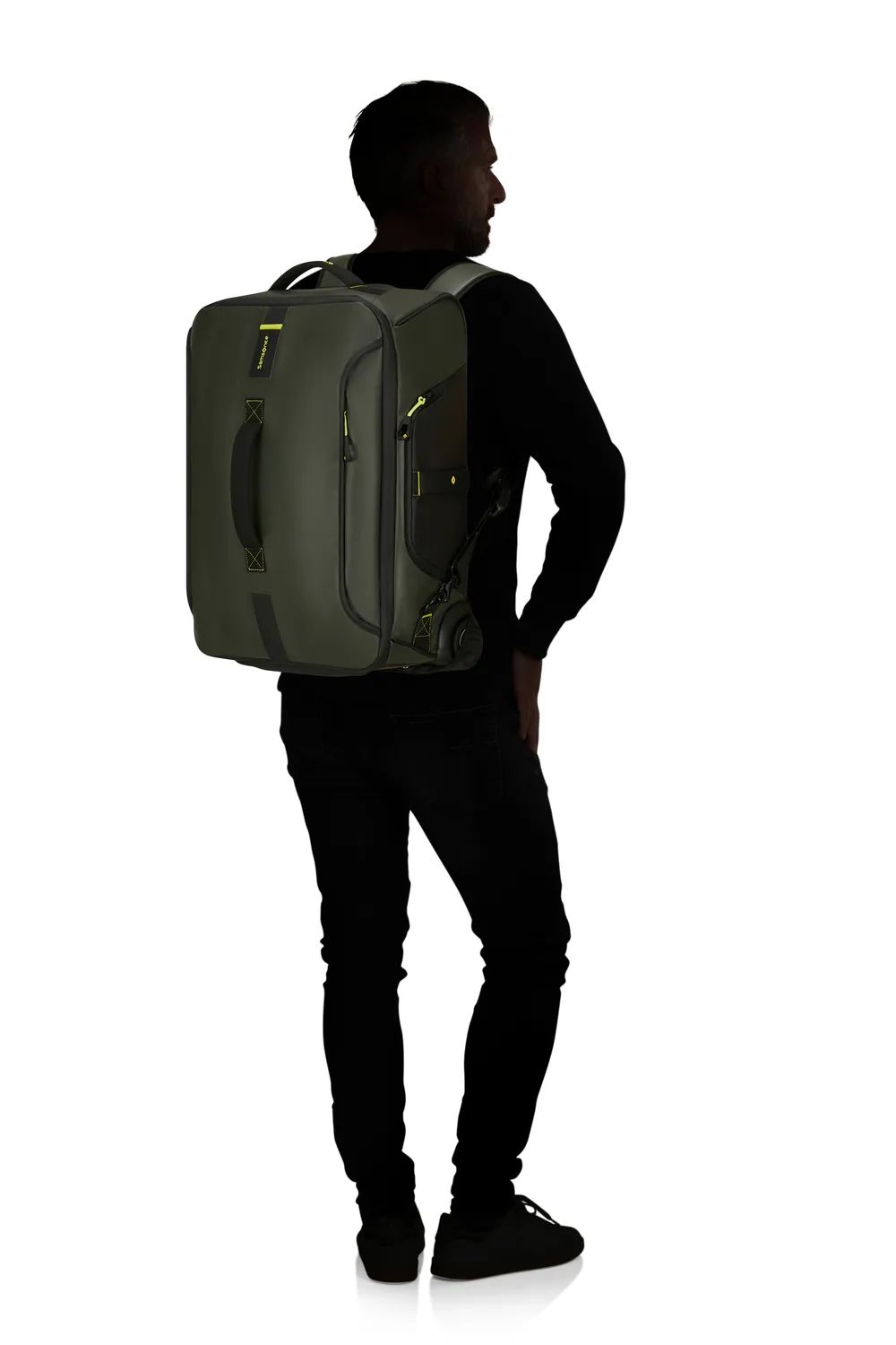SAMSONITE PARADIVER LIGHT DUFFLE/WH 55/20 BP FL, JUNGLE GREEN