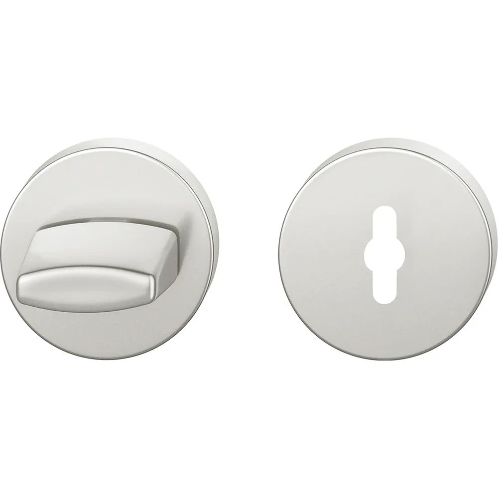 FSB WC Rosette 17 1735 00088 ASL, R/7 mm, ohne Schauscheibe, Aluminium silber