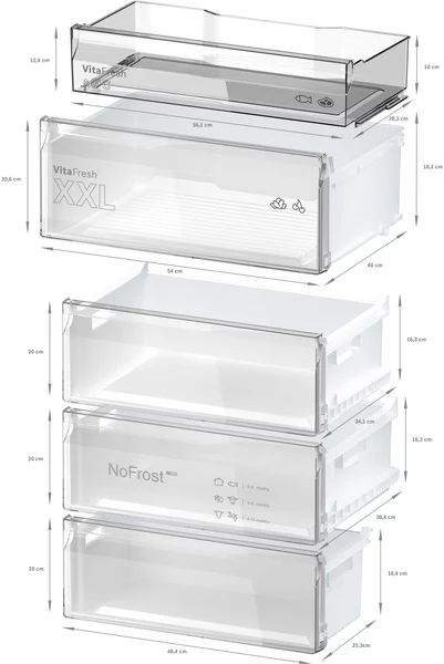 Bosch KGN492IDF Stand-Kühl-Gefrierkombination