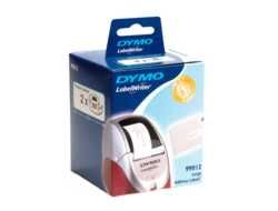 Dymo LabelWriter - Papier - permanenter Klebstoff - weiß - 36 x 89 mm 520 Etikett(en) (2 Rolle(n)