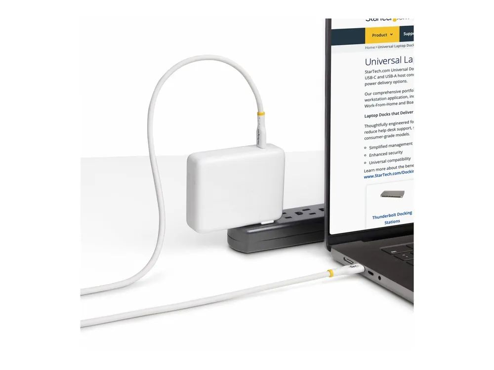 StarTech.com 3m USB-C Ladekabel, USB-IF zertifiziert, 240W PD EPR, M/M - USB-Kabel - 24 pin USB-C (M)