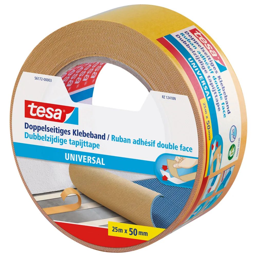 Tesa Doppelseitiges Klebeband - 50 mm x 25