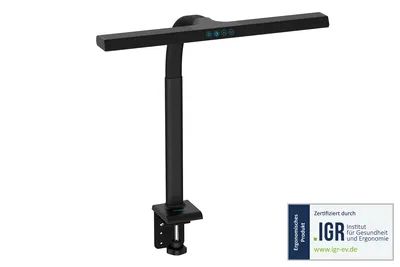 DIGITUS LED Desk Lamp - 50cm, 1025lm, 7W, Schwarz
