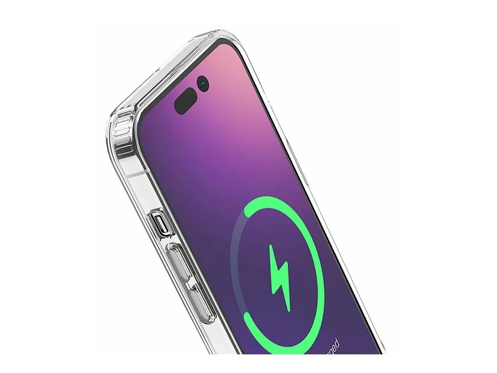 eSTUFF Berlin - Hintere Abdeckung für Mobiltelefon - magnetisch - MagSafe-Kompatibilität - Thermoplastisches Polyurethan (TPU)