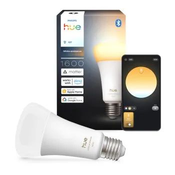 Philips Hue LED-Lampe "White Ambiance", E27, A67, 1600