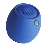 BOOMPODS Zero Speaker - 3 cm - 3 W - Kabellos - Tragbarer Mono-Lautsprecher - Blau - Sphärisch