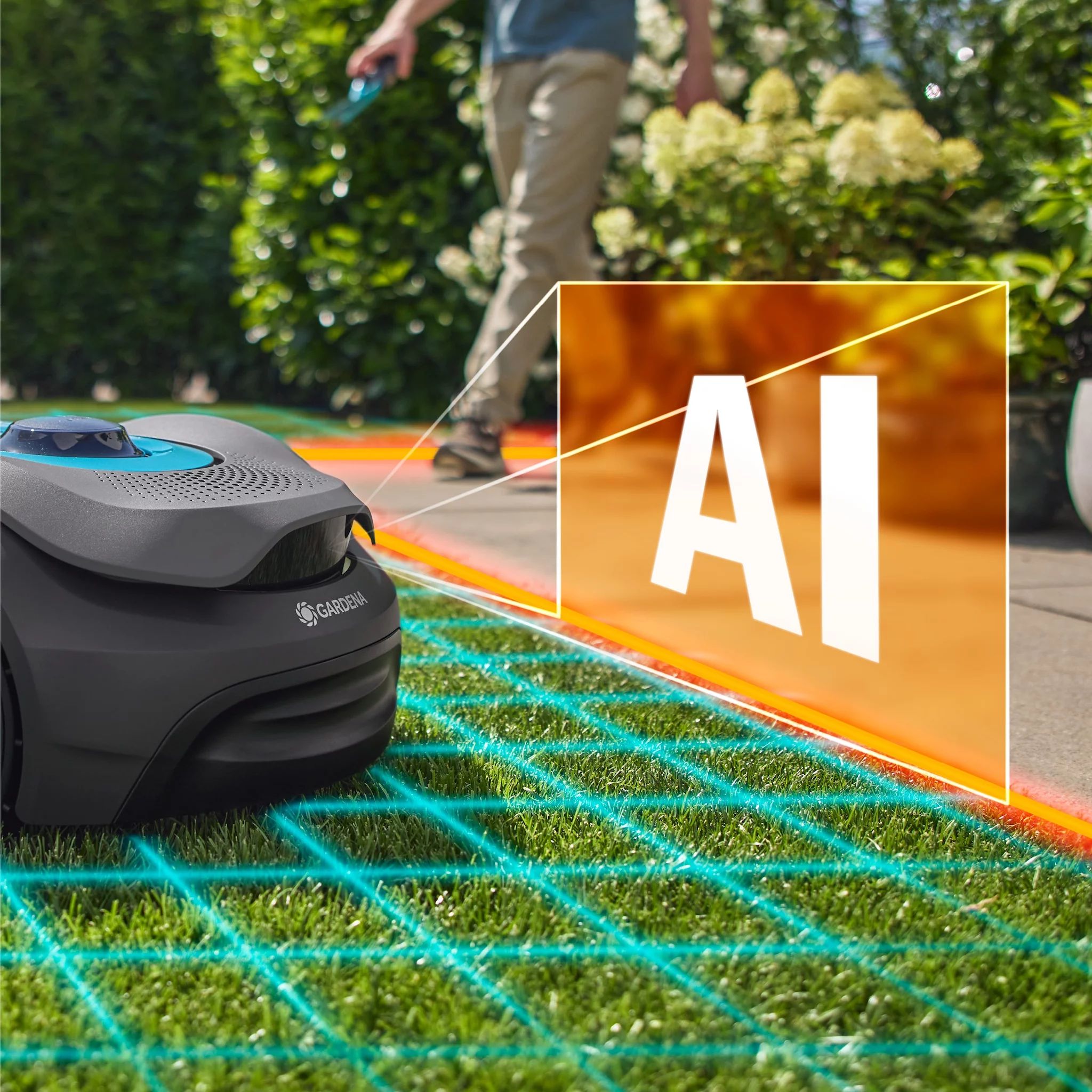 Gardena Mähroboter smart SILENO sense 400m²
