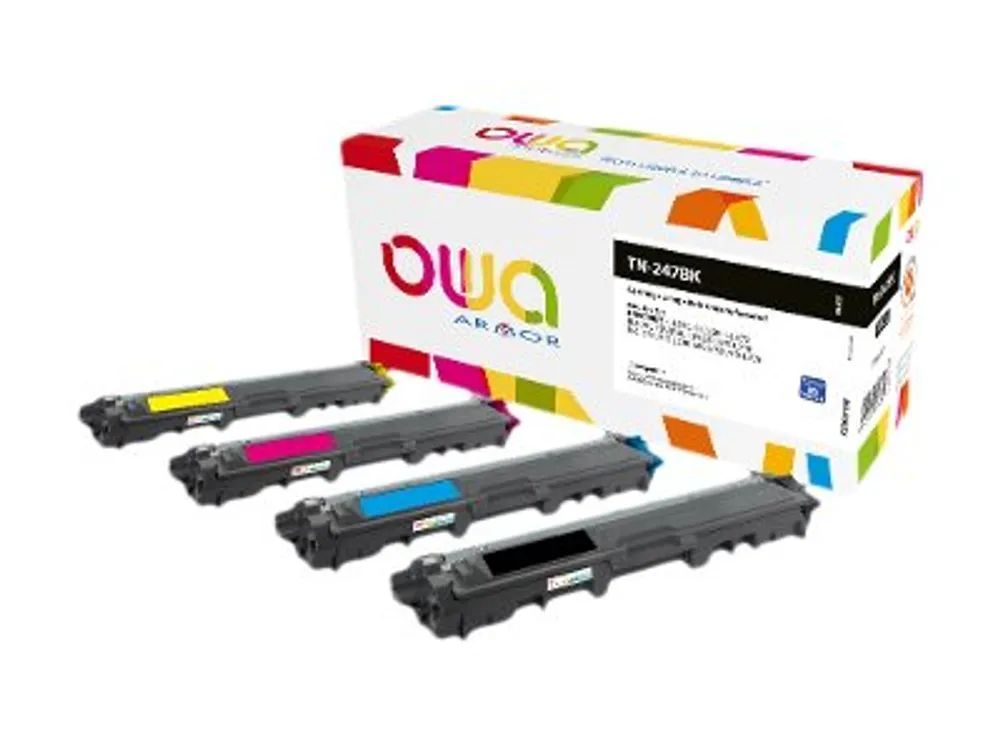 Armor OWA K18601OW - Schwarz - kompatibel - Tonerpatrone (Alternative zu: Brother TN247BK)