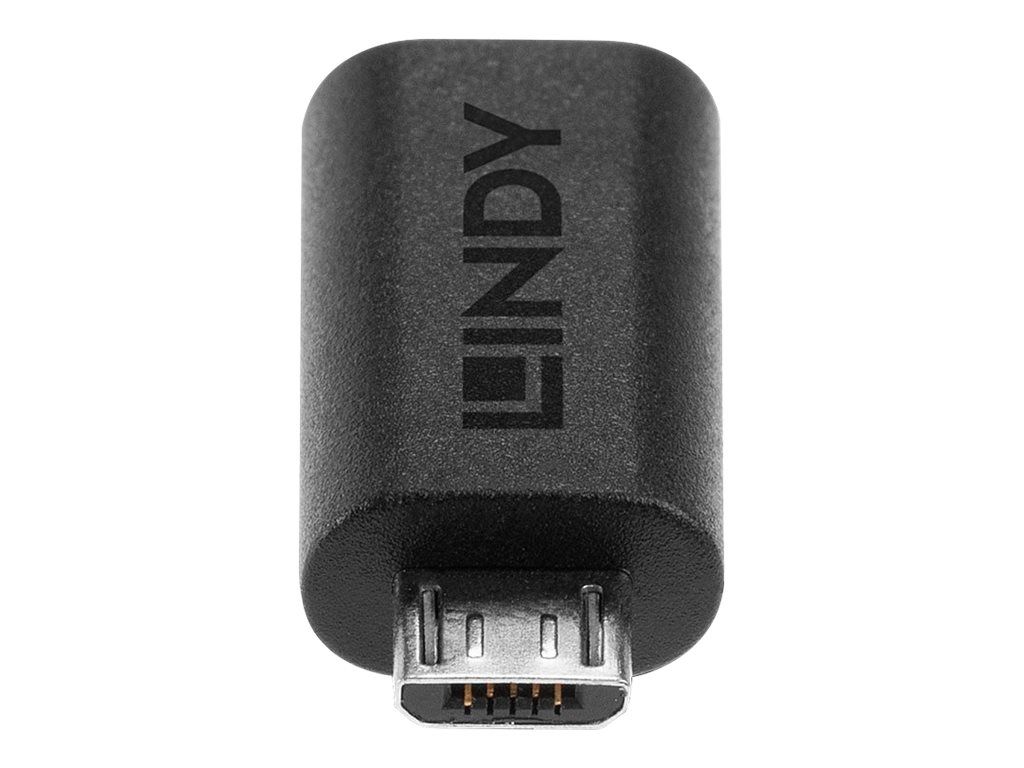Lindy USB-Adapter - 24 pin USB-C (W) zu Micro-USB Type B (M)
