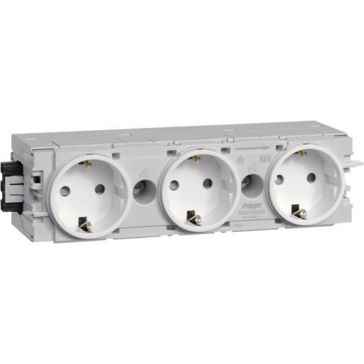 Hager STECKDOSE 3F.WAGO CPROFIL VWS / HAGER GS30009016