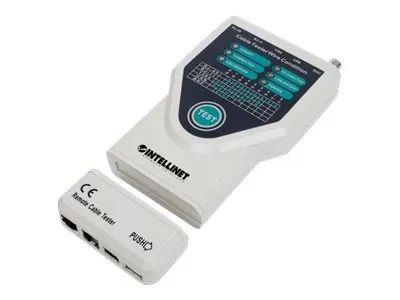 Intellinet 5-in-1 Cable Tester, Tests 5 Commonly
