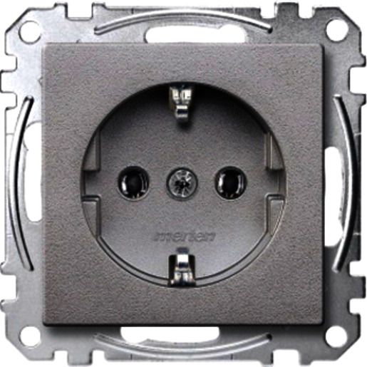 Merten SCHUKO-STD TPM ALU / MERTEN MEG2301-0460 SYS.M MEG2301-0460