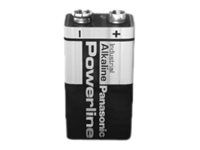 Panasonic Powerline 6LR61AD/B - Batterie 198 x 9V