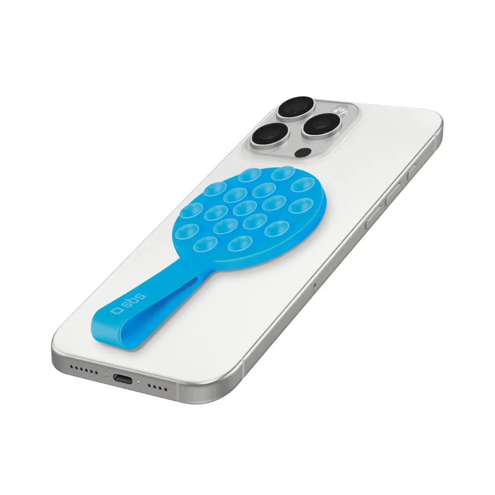 SBS MAG GRIPPY, MagSafe kompatible Saugnapfhalterung, blau
