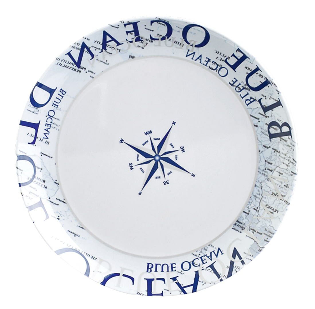 Brunner Dessertteller Blue Ocean