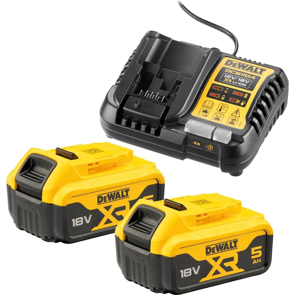 DEWALT DCB1104P2-QW Werkzeugakkus + Ladegerät