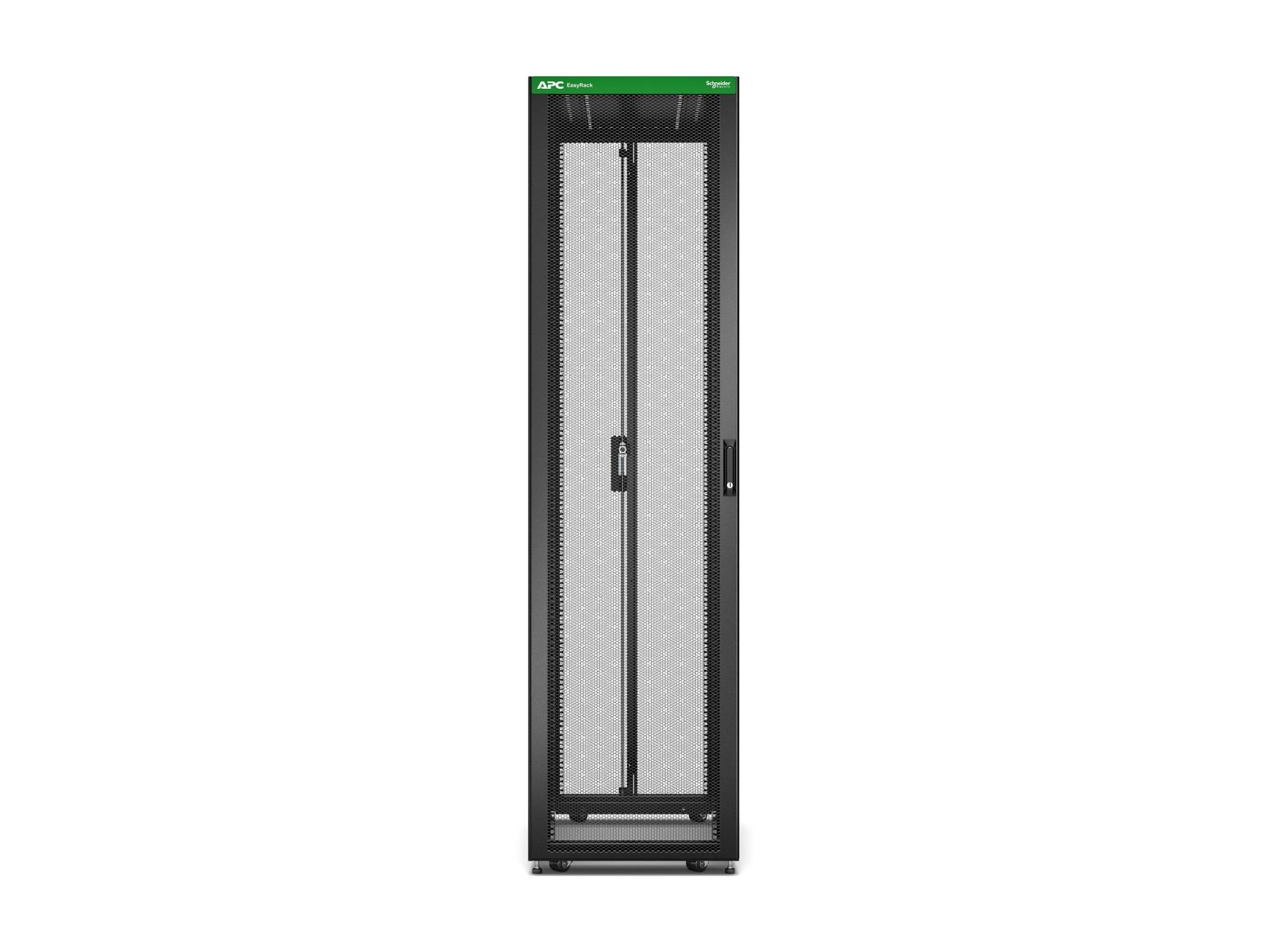 APC Easy Rack - Schrank Netzwerkschrank - Schwarz - 48U - 48.3 cm (19")