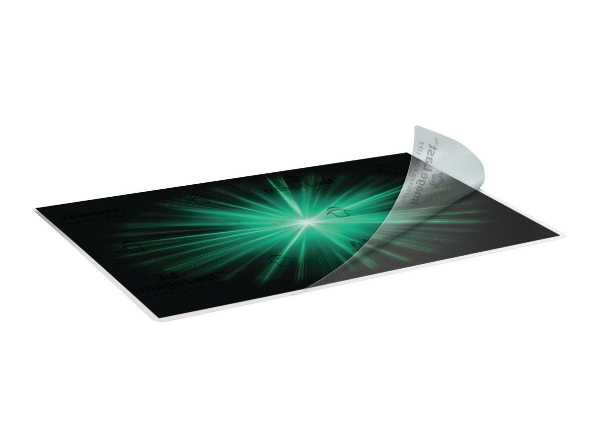 Fellowes Laminating Pouches Capture 125 micron - 125 Mikron - 100er-Pack - glänzend - durchsichtig - A3 (297 x 420 mm)