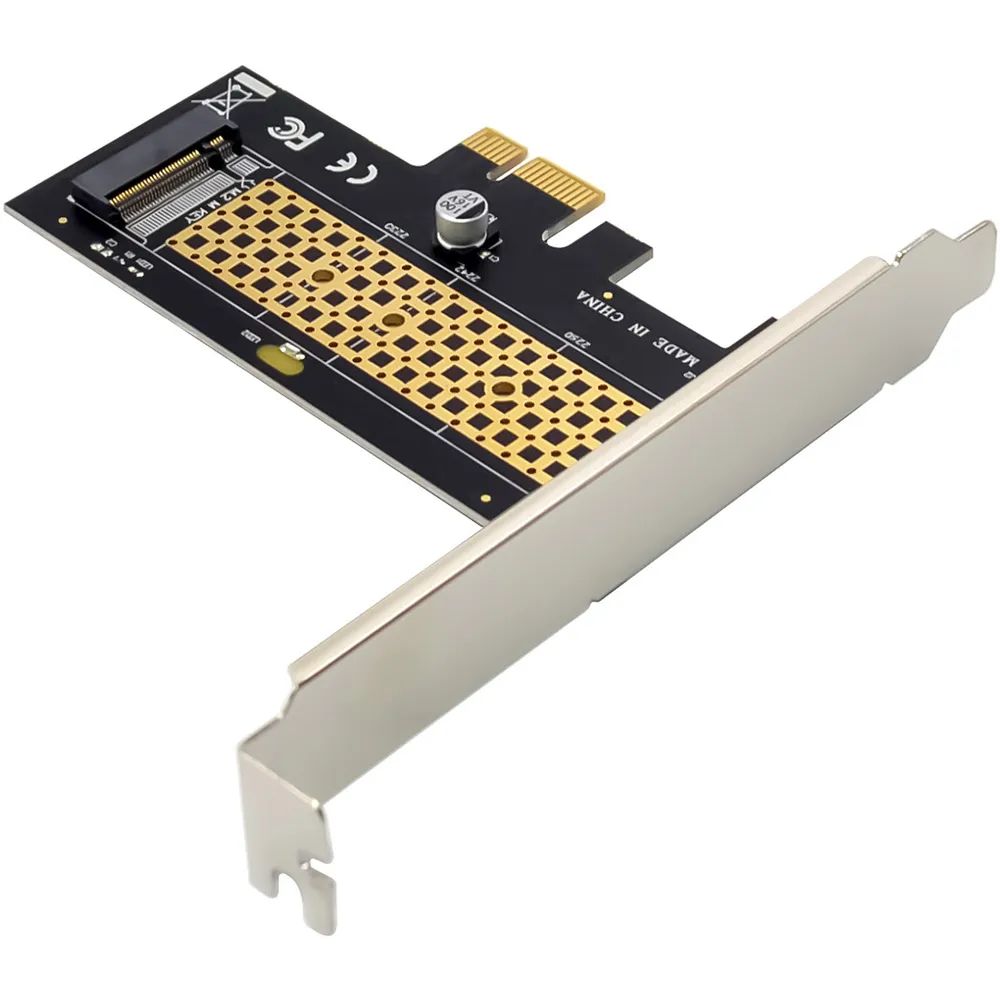 InLine PCI Express Karte zu 1x intern NVMe M.2 Key M - PCIe x1