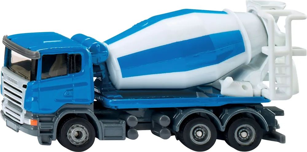 Siku SUPER Fahrmischer blau/weiss