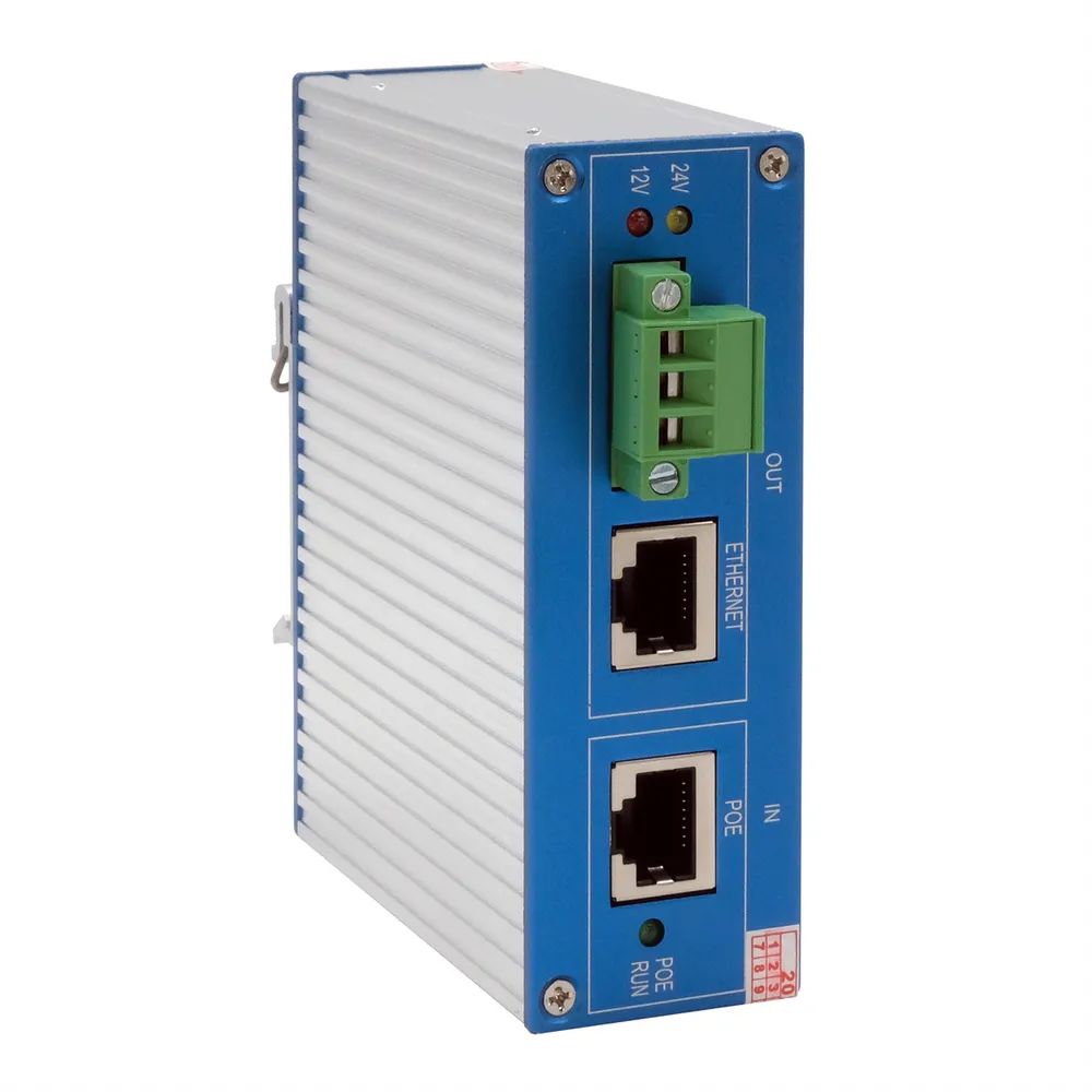 Exsys Ethernet PoE++ Splitter/1000M 802.3bt 24VDC/2A/48W - Switch - 0,1 Gbps